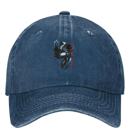 Metroid Dark Samus Washed Baseball Cap