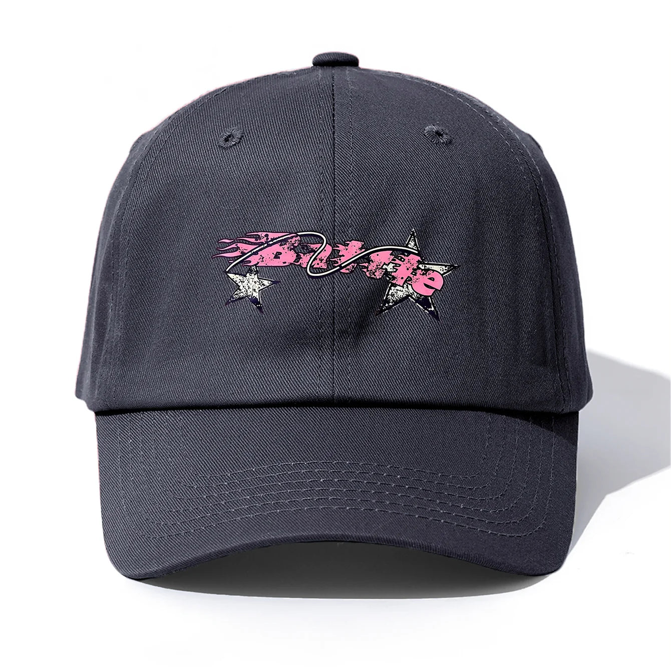 BATTLE Print Baseball Cap For Adults