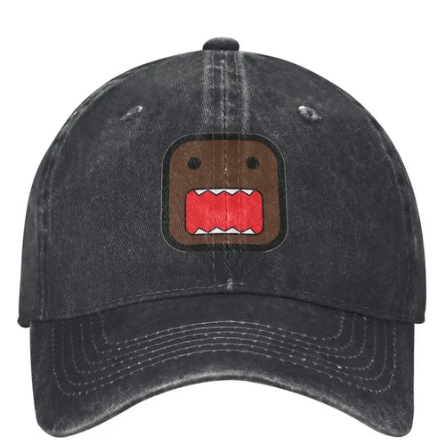 New Domo Domo Kun Doll Baseball Cap Mouth Dice Head