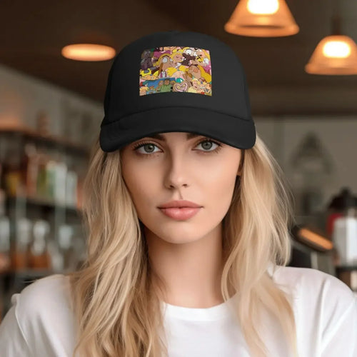 Hey Arnold Cartoon Mesh Baseball Caps