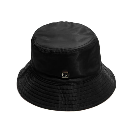 Fashionable Classic New Fisherman Hat Beach Vacation Travel Letter Design Solid Color