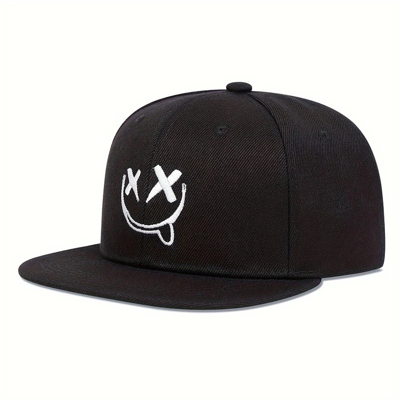 Children XX Smiling Face Embroidery Baseball Caps Hip-hop Hats Snapback Cap