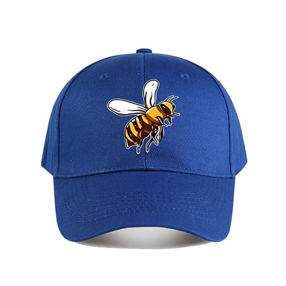 Cartoon Bee Vinyl Sticker For Laptop Car Baseball Cap