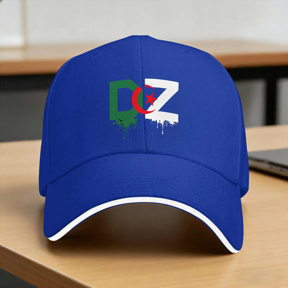 DZ Algeria Algerian Flag Sun Baseball Cap