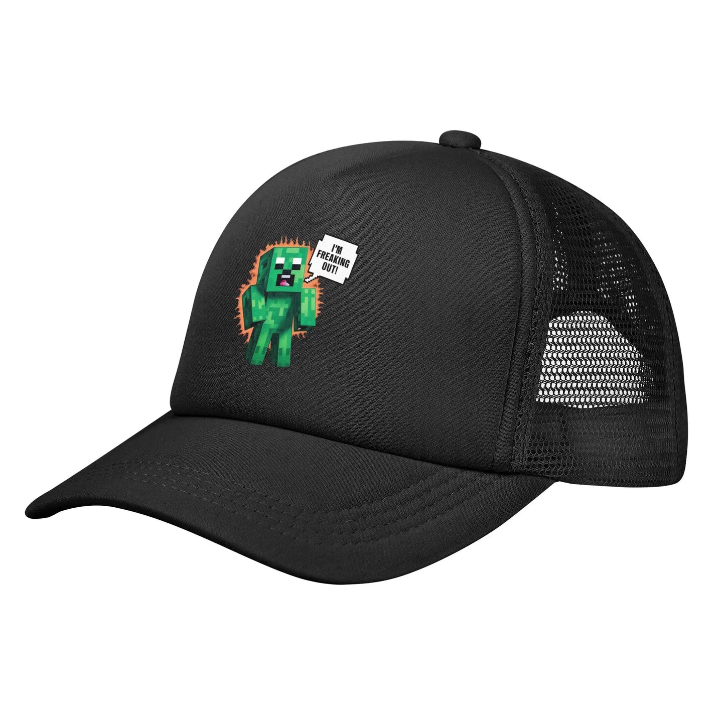 Creepers Freaking Out Trucker Hats Mesh Baseball Cap