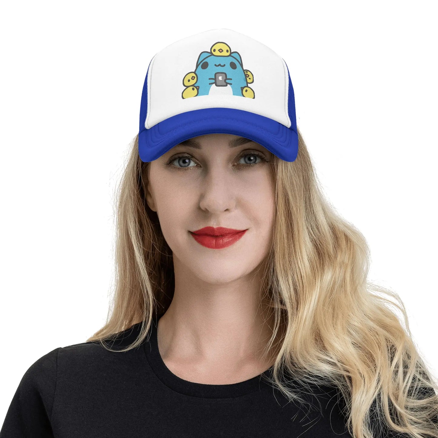Adult Bugcat Capoo Funny Friends Trucker Hat Mesh Baseball Cap