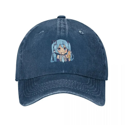 Miku Elote Baseball Cap Derby Hat New In The