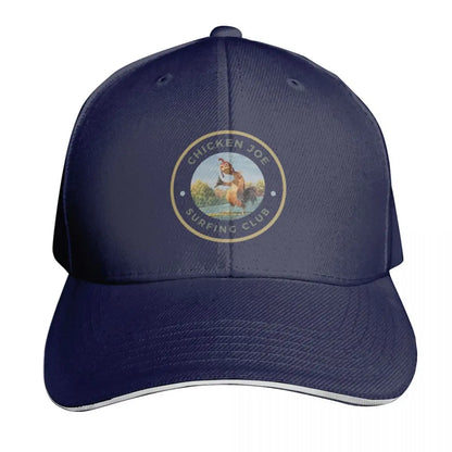 Chicken Joe Surfing Baseball Cap
