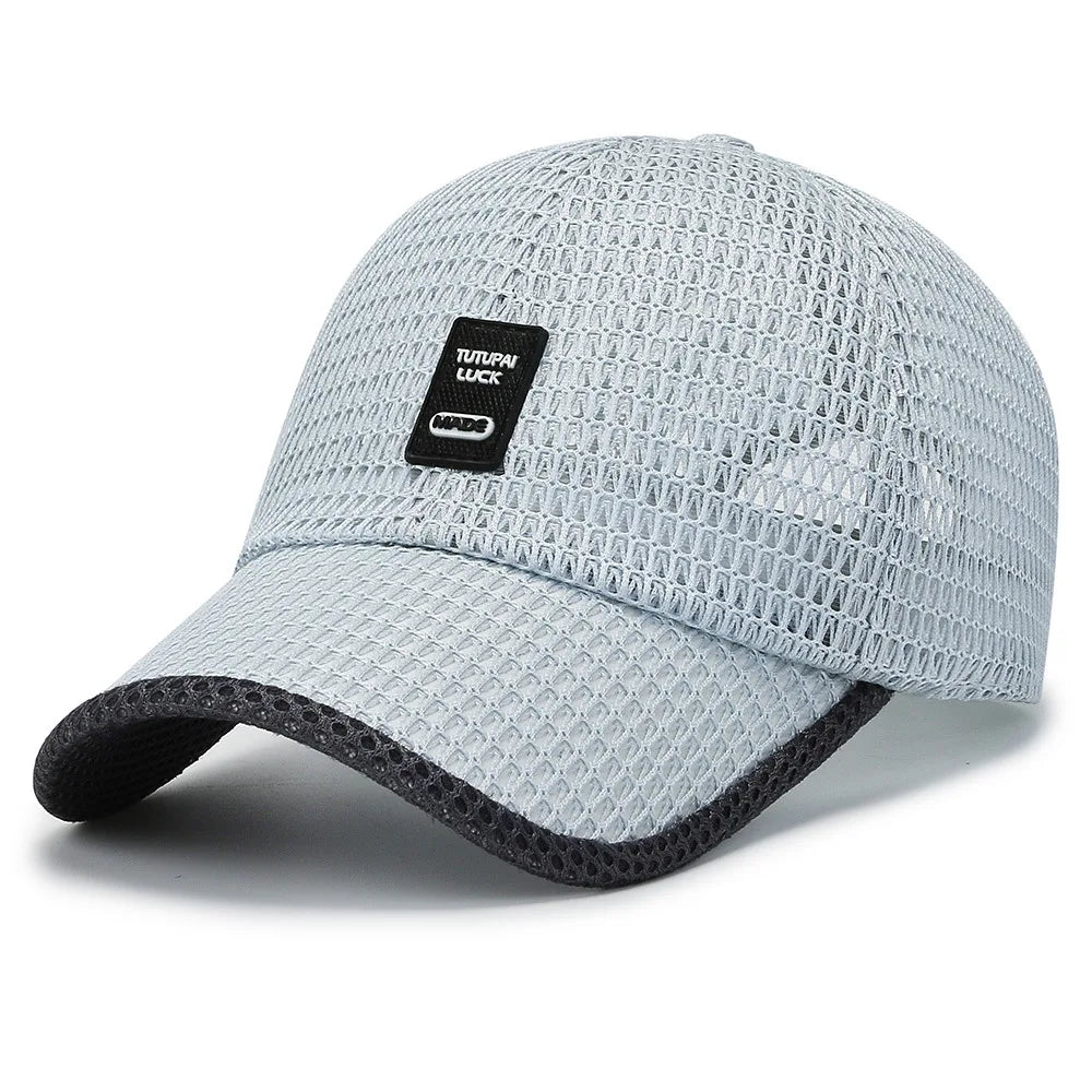 NORTHWOOD Men's Mesh Baseball Cap Breathable Summer Caps Dad Hat