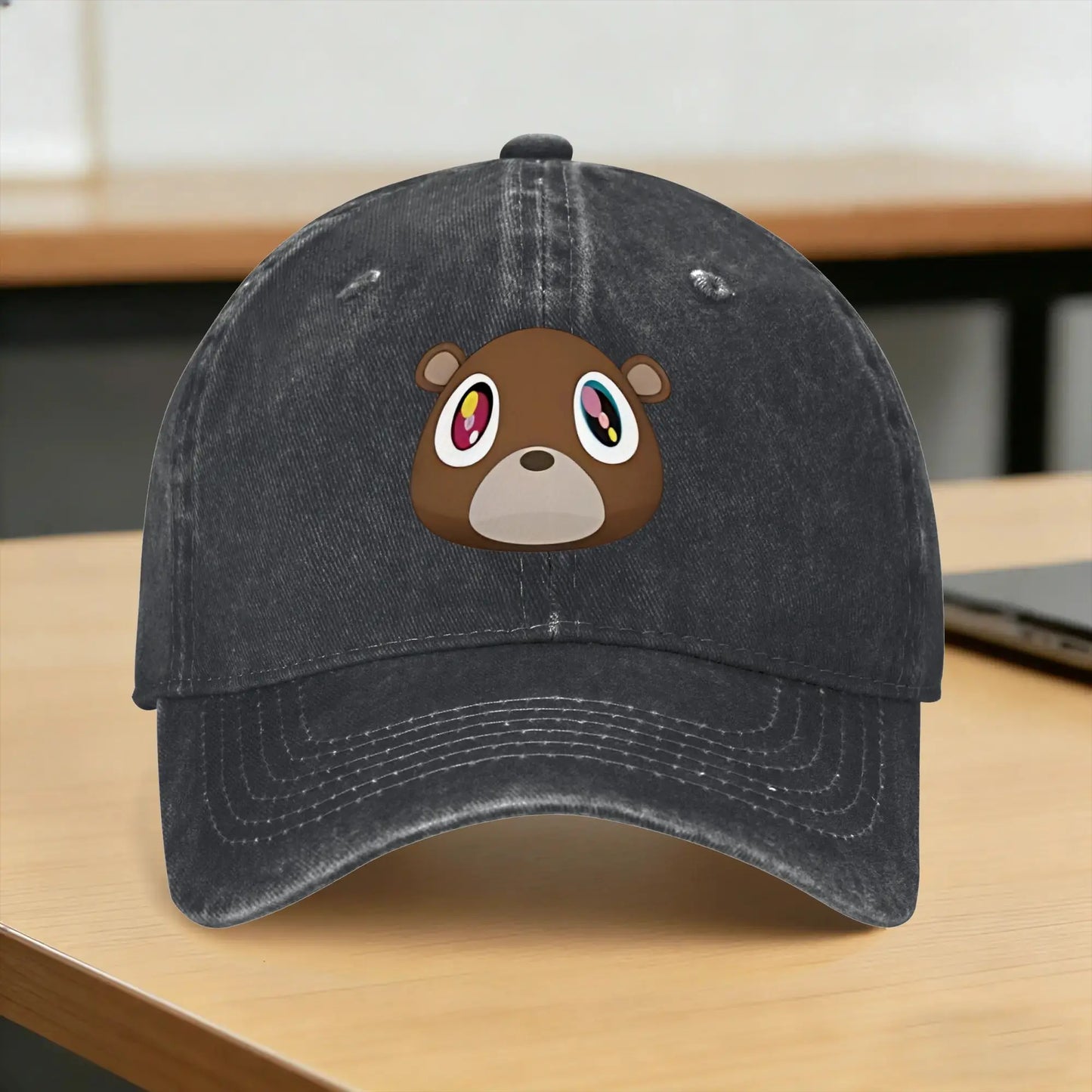Graduation Bear Kanye West Casual Baseball Cap