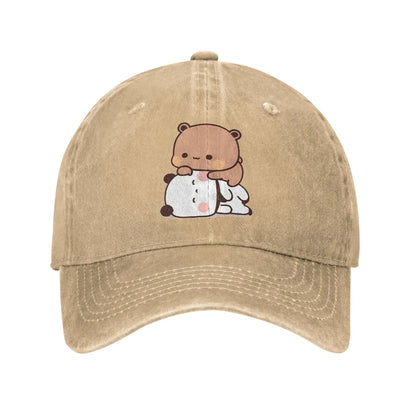 New Cute Dudu Is Laying On The Sleeping Bubu Casual Baseball Cap
