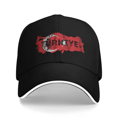 Flag of Turkey Souvenir Sandwich Baseball Cap