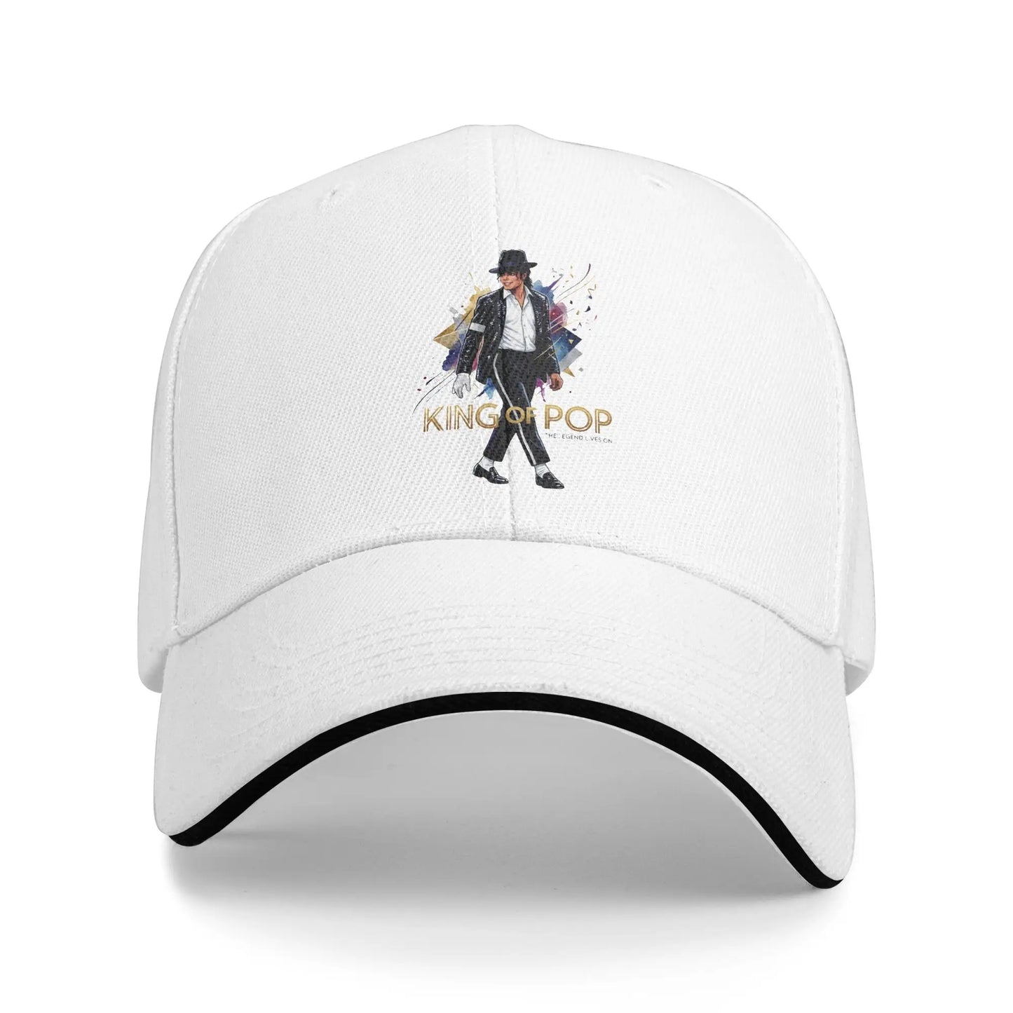 Michael Jackson Pop Art Baseball Cap Men Custom DIY