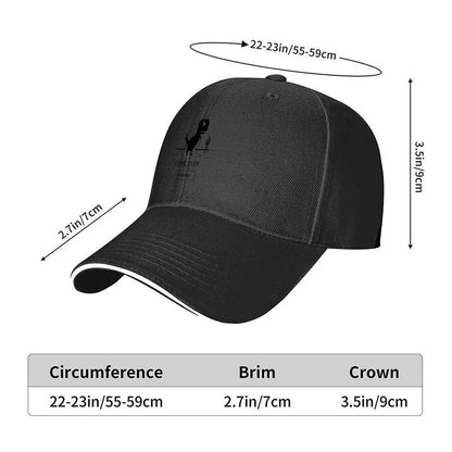 Game Over Dinosaur Pixel Art Desert Hip Hop Hat Baseball Cap