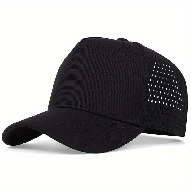 Unisex Solid Color Breathable Baseball Caps Spring And Summer