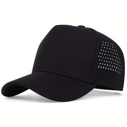 Unisex Solid Color Breathable Baseball Caps Spring And Summer