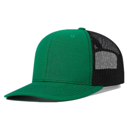 Hot Sale Unisex Cap Slight Curved Brim Style Trucker Hat  Men & Women
