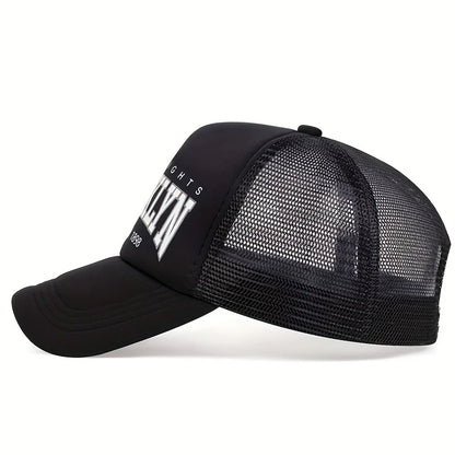 Unisex BROOKLYN Printing Baseball Net Caps