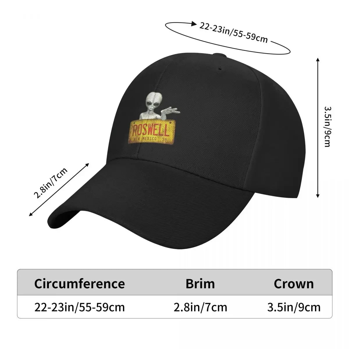 New ROSWELL Baseball Cap