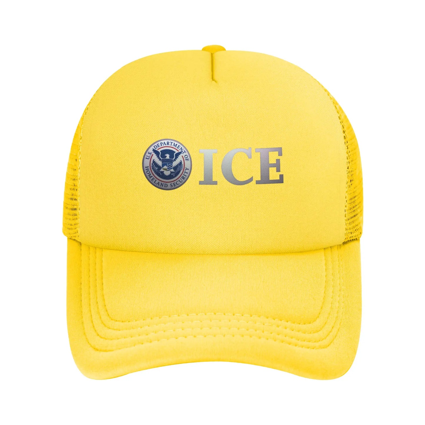 Immigration and Customs Enforcement ICE Trucker Cap Mesh Baseball Caps