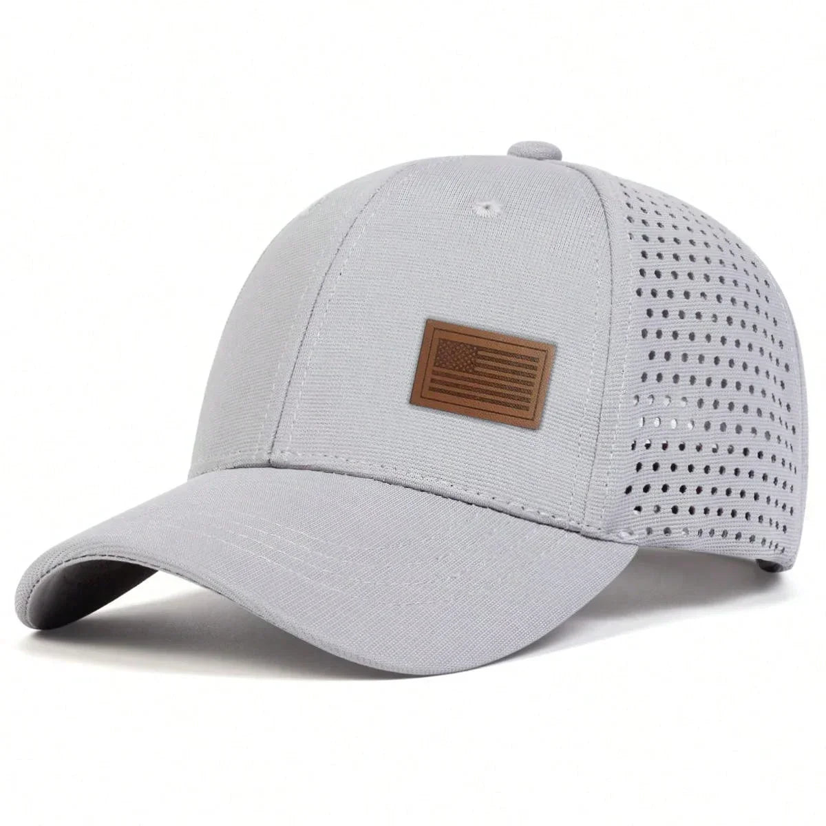 Unisex American Flag Label Baseball Net