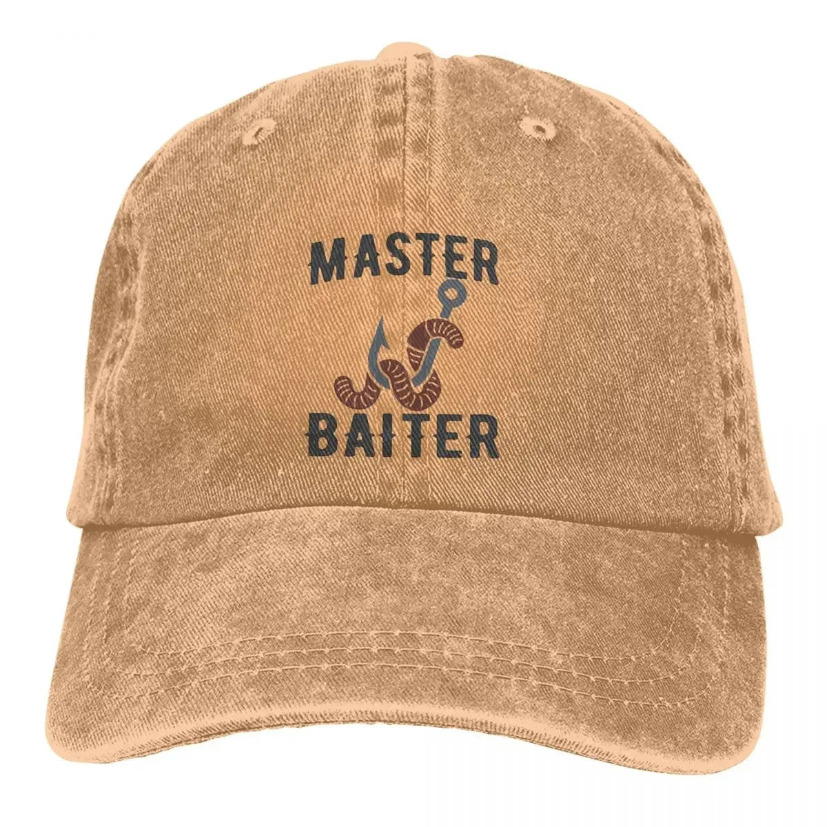 Master Baiter Funny Fisherman Classic Baseball Caps For Men Women