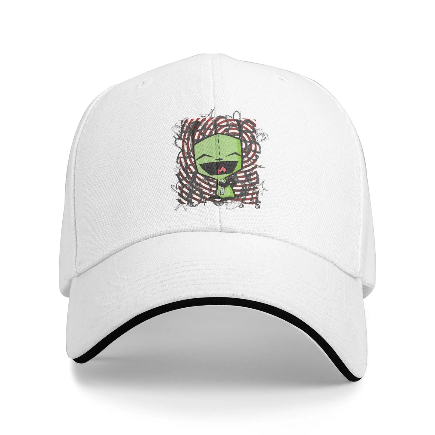 Invader Zim Mood Cartoon Baseball Cap