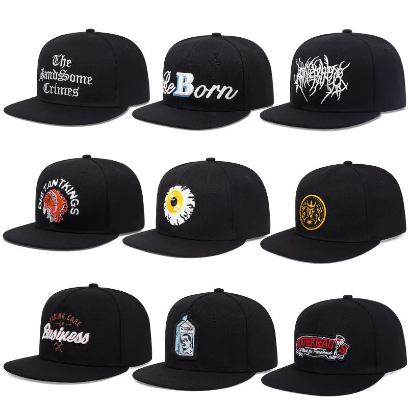 Spring Men Snapback Hats Lafamilia Embroidered FashionHip Hop