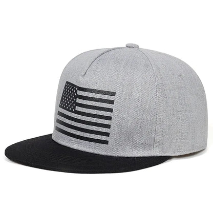 Unisex US Flag Printing Hip-hop