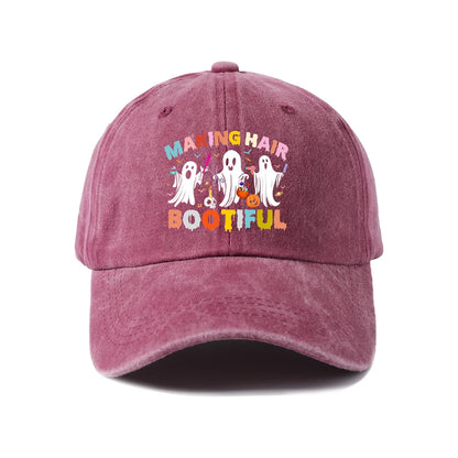 Bootiful Hairdresser Quote Graphic Baseball Cap