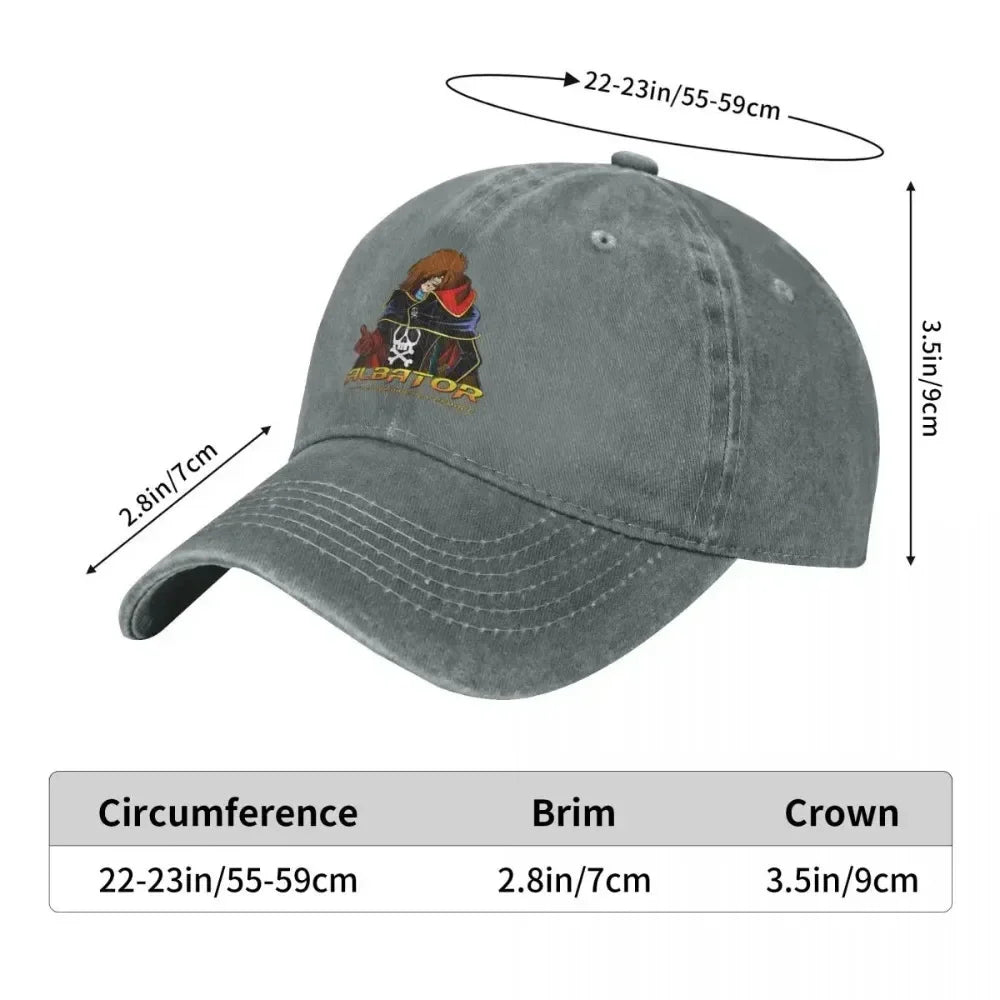 2026 Caps ALBATOR Tain Harlock Fashion Baseball Hat