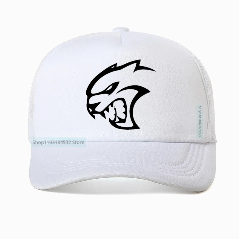 Hellcat Head Mesh Baseball Cap