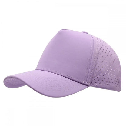 New Five-Ply Laser Perforated Cap Breathable Sports Baseball Cap
