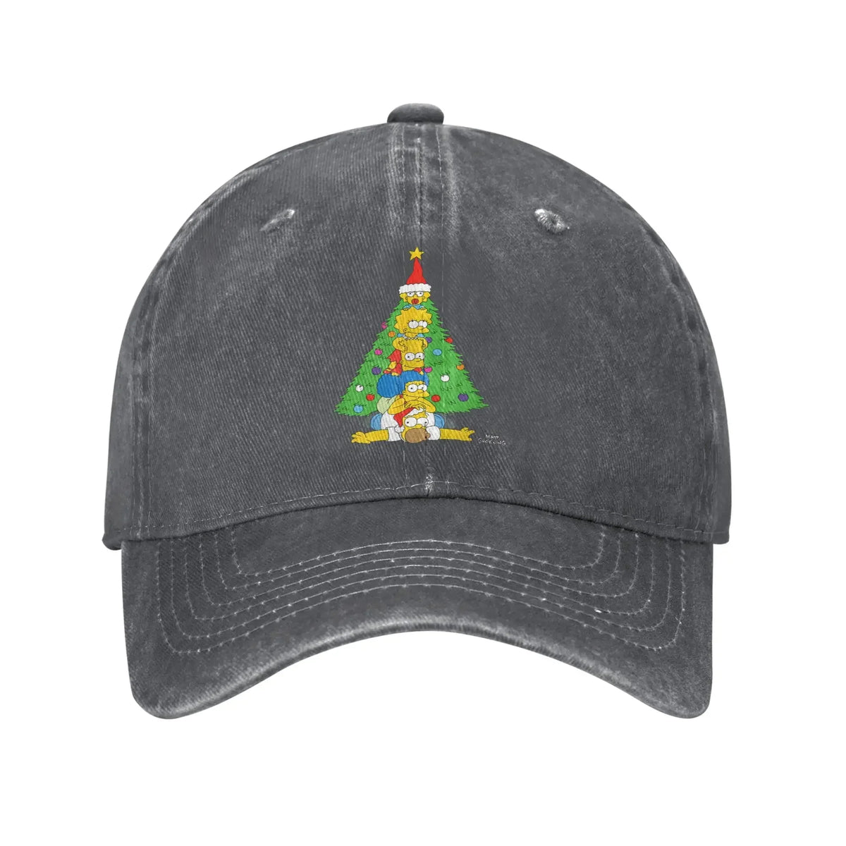 The S-simpson Tree Stack Washed Baseball Cap