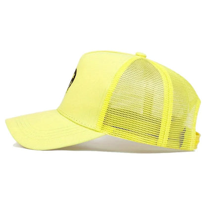 Unisex XX Smiling Face Print Baseball Caps Spring Summer