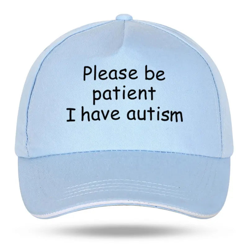 Please Be Patient I Have Autism Cap Baseball Cap
