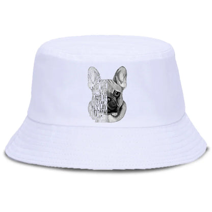 French Bulldog Quote Summer Bucket Hat