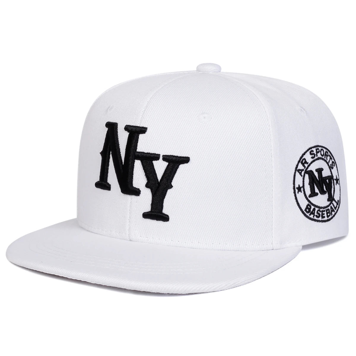 Unisex NY Letter Embroidery Hip-hop Hats Spring and Autumn