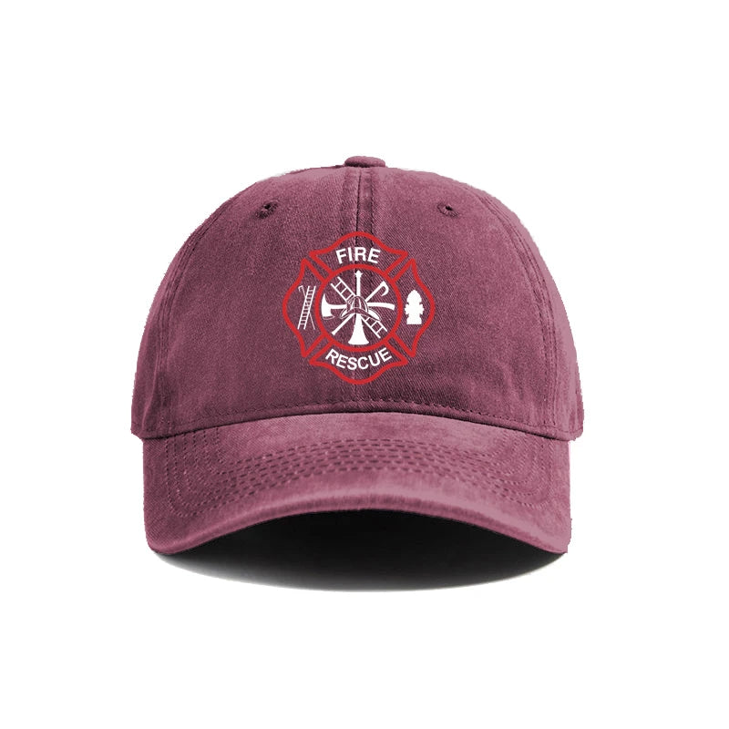 Fire Rescue Baseball Cap