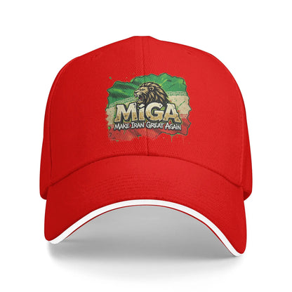 MIGA Make Iran Great Again Casual Baseball Cap