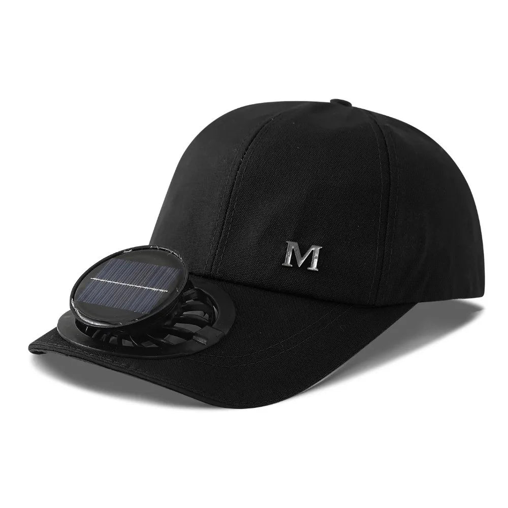 Fashion With Solar Powered Fan Baseball Cap