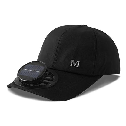 Fashion With Solar Powered Fan Baseball Cap