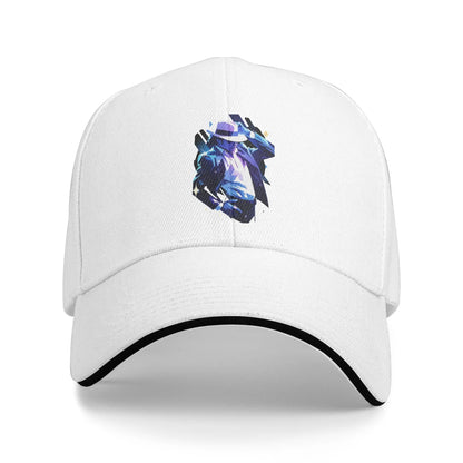 MJ Pop King Baseball Caps