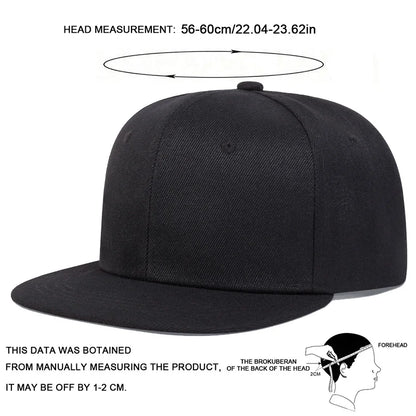Unisex Light Board Solid Color Hip-hop Hats Snapback Cap Baseball Caps