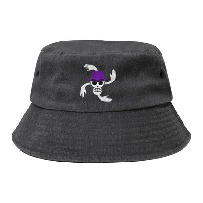Brook One Piece Flag Bucket Hats