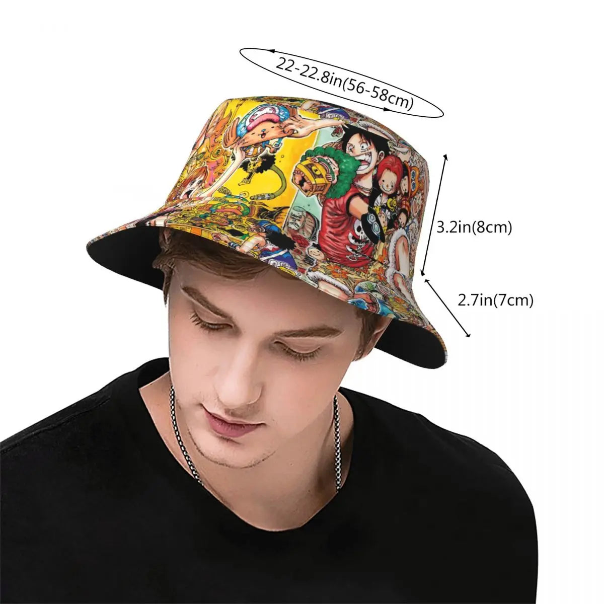 One Piece Bucket Hats Anime Manga
