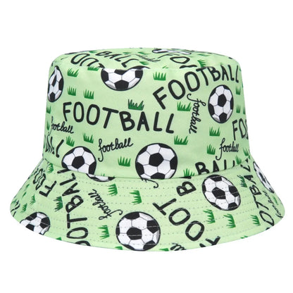 World Cup Football Printed Bucket Hat For Men Women