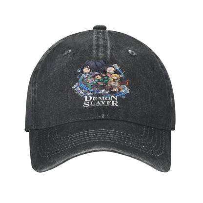 Pure Color Dad Hats Squad Haunting Baseball Caps Demon Slayer