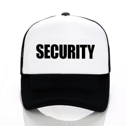 SECURITY Baseball Cap Cool Summer