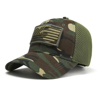New European And American Flag Trend Fishing Cap Baseball Caps